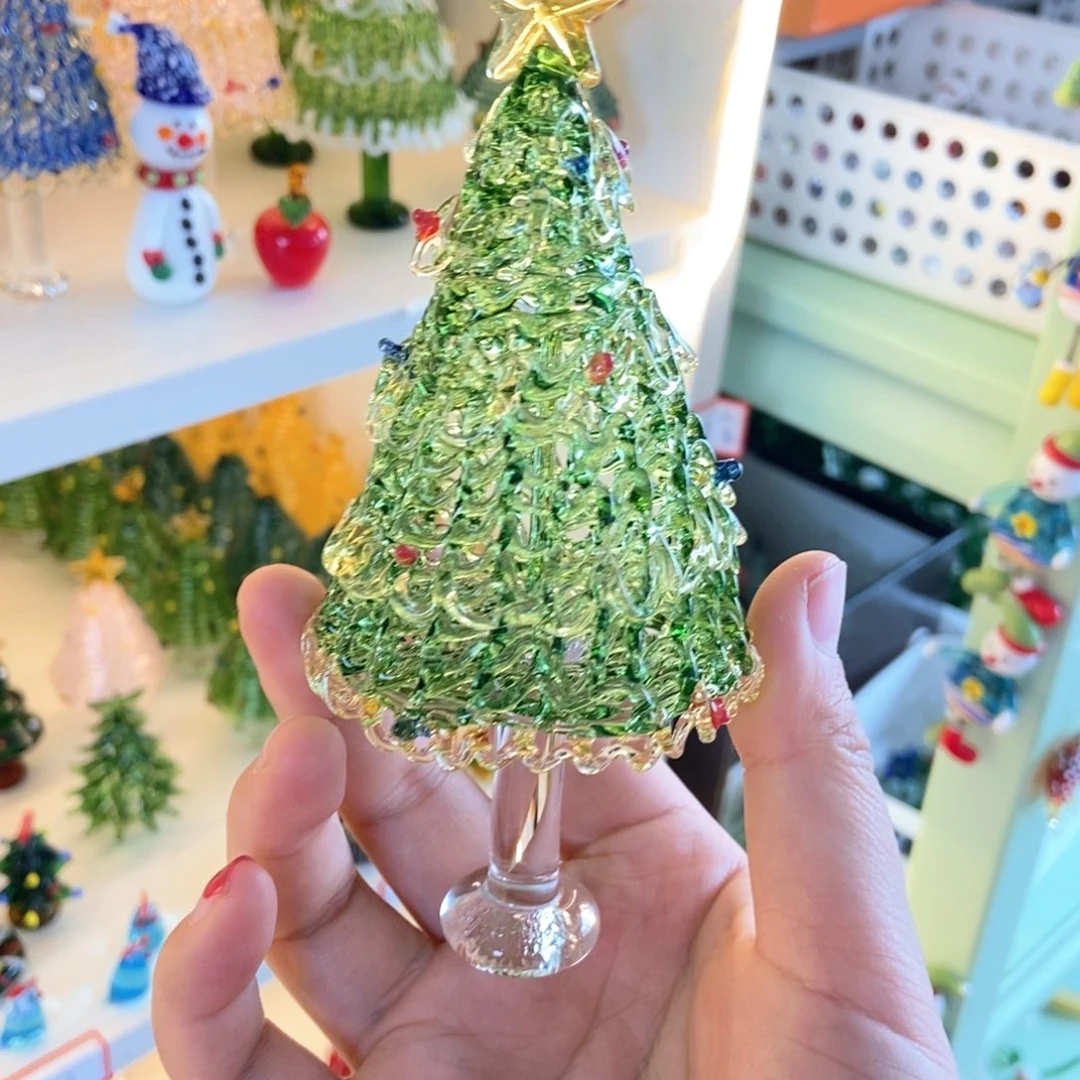 琉璃手工艺品绿金