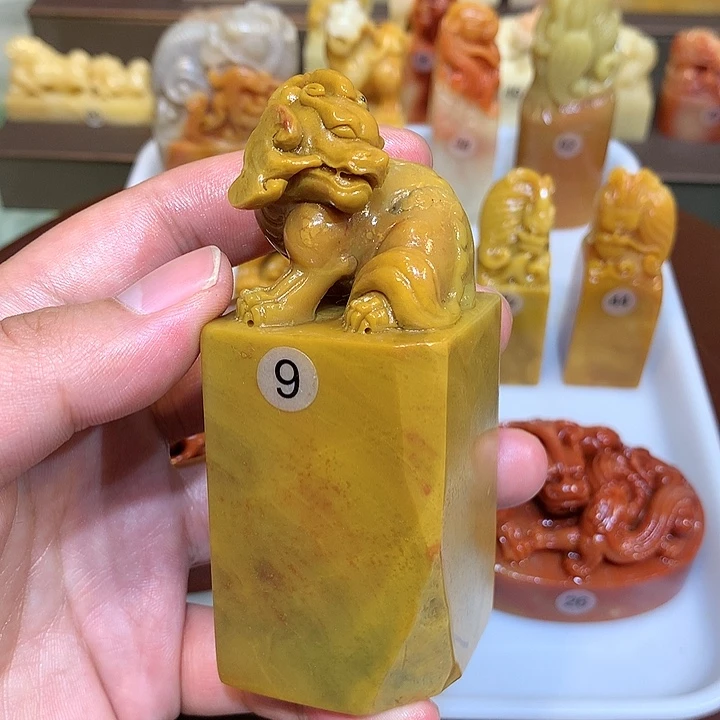 寿山石印石田黄石