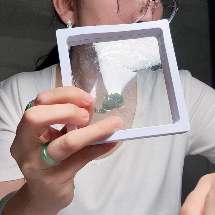 翡翠未镶嵌颈饰晶*天然缅甸翡翠吊坠