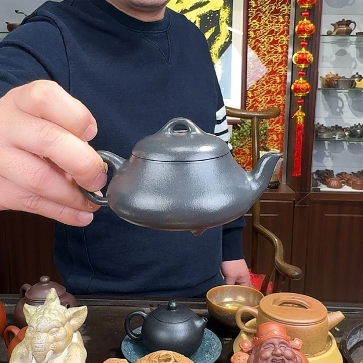 紫砂茶壶星*汉棠石瓢
