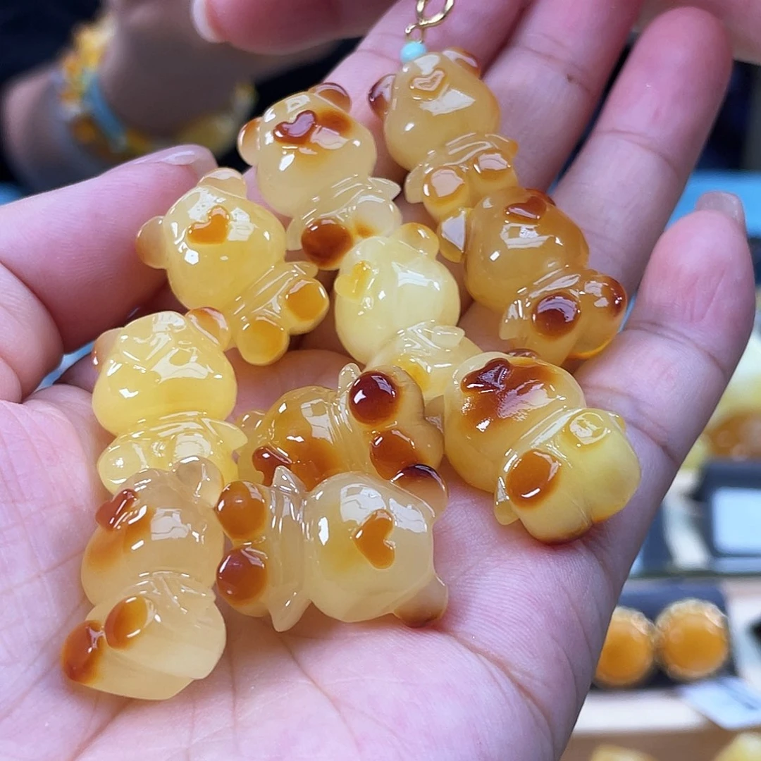 未镶嵌琥珀珠宝奇石多样性发其一h