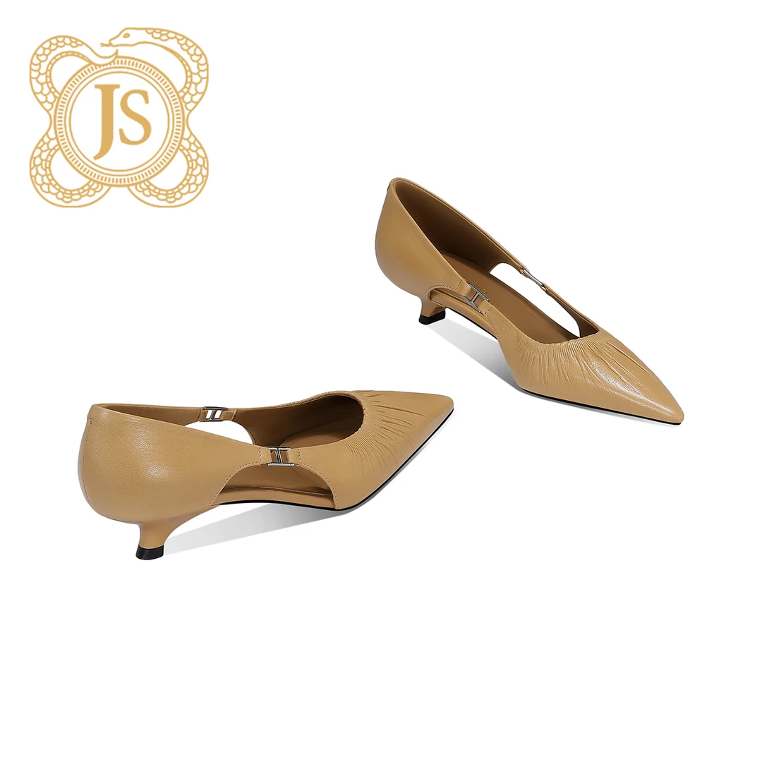 已开价，6522D52516Z时尚欧美优雅气质百搭尖头细跟浅口单鞋