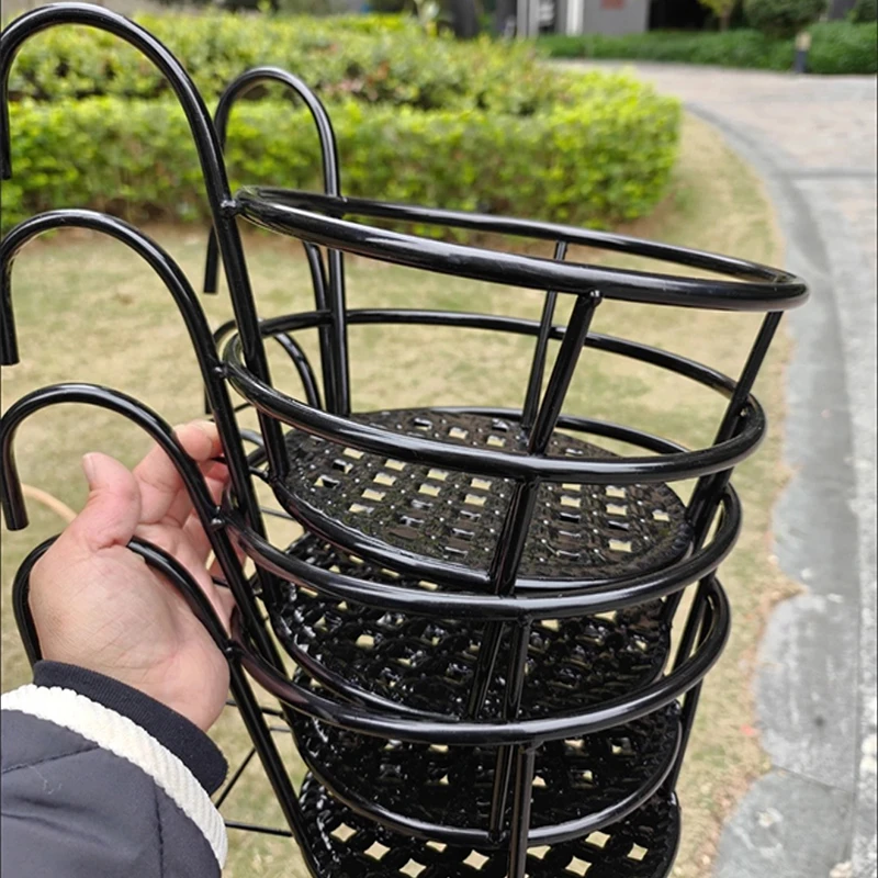 花架阳台悬挂式室内外窗户沿窗台阳台养花架防盗窗外置物架摆摊车