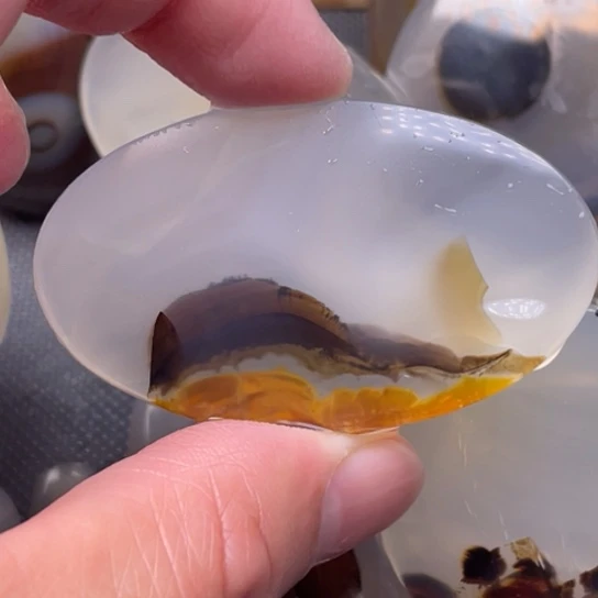 玛瑙/玉髓吊坠(不含链)未镶嵌