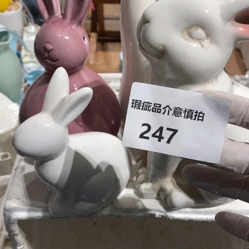 【闪购商品】摆件风*车陶瓷摆件瑕疵特卖