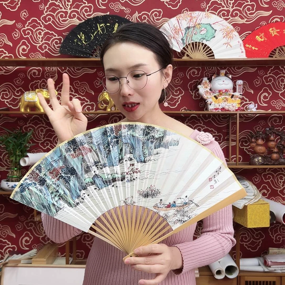 书法书法 95寸玉竹 手写手绘 默认粘好