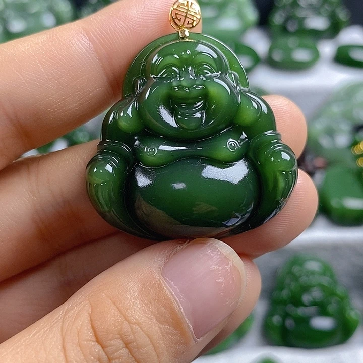 和田玉（碧玉）未镶嵌颈饰