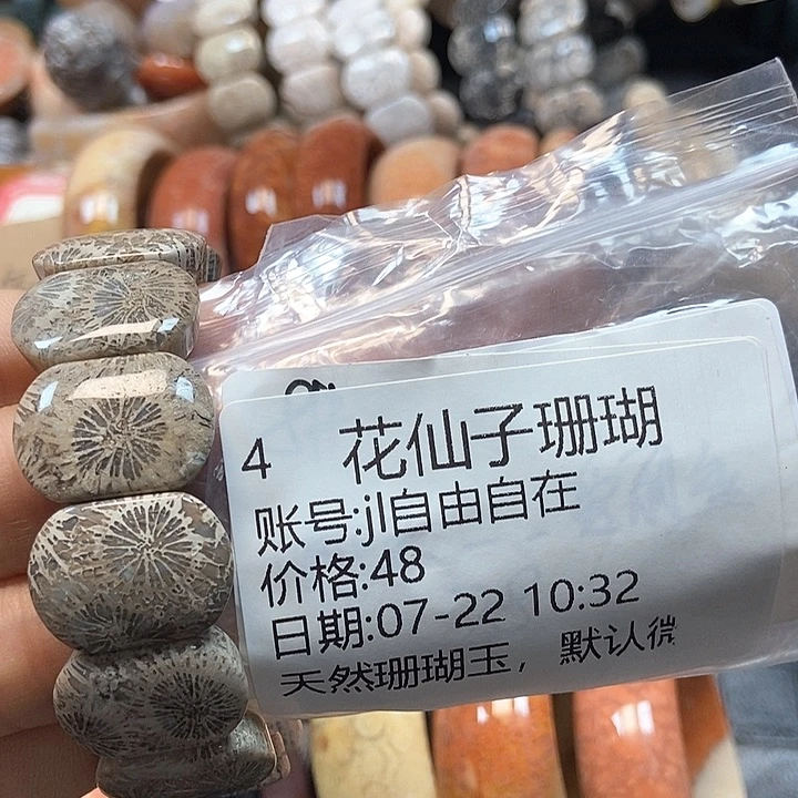 硅化珊瑚（珊瑚玉）11未镶嵌j****在4