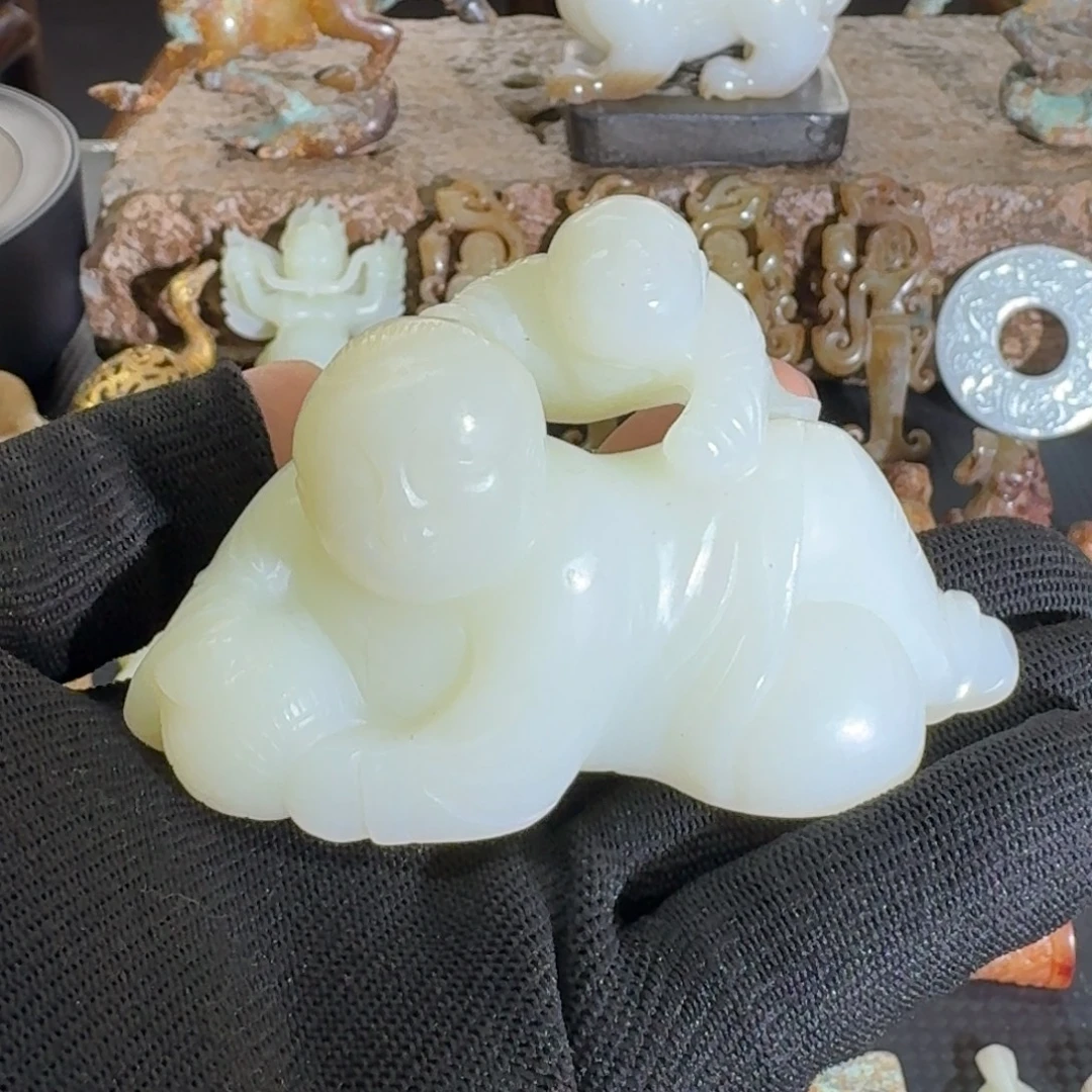 和田玉（糖玉）未镶嵌挂件