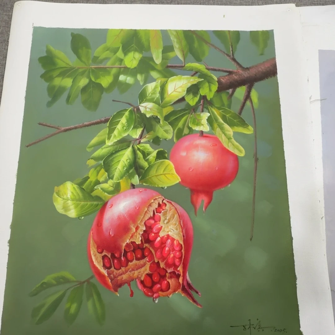 油画加油加油努力加油努力