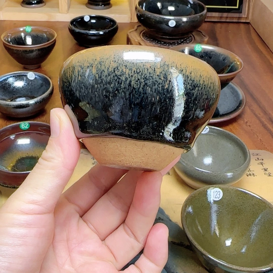 茶盏75 龙窑柴烧窑柴烧