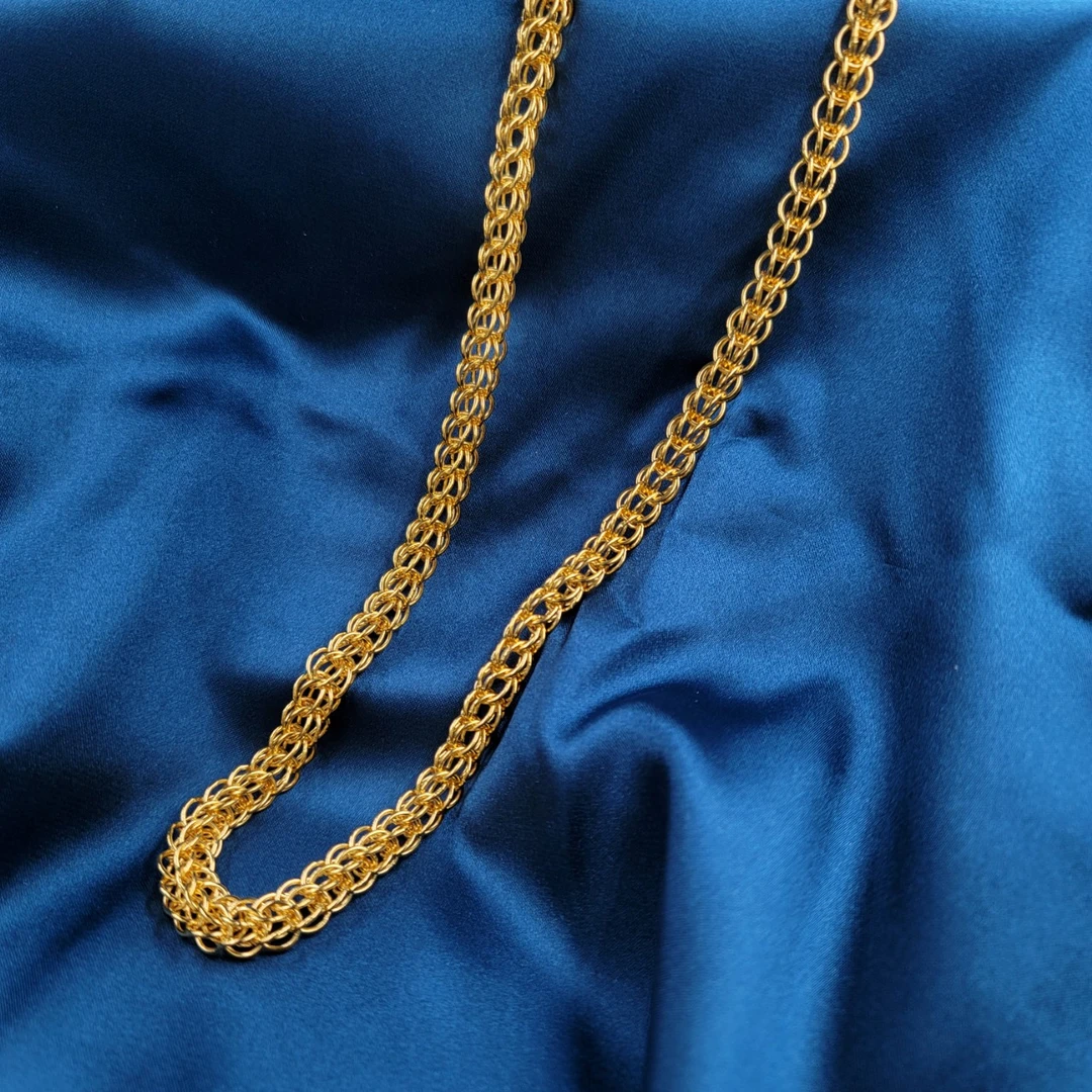 足银银制品 灯笼链条项链百搭