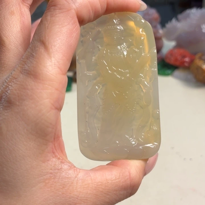 玛瑙/玉髓未镶嵌吊坠(不含链)