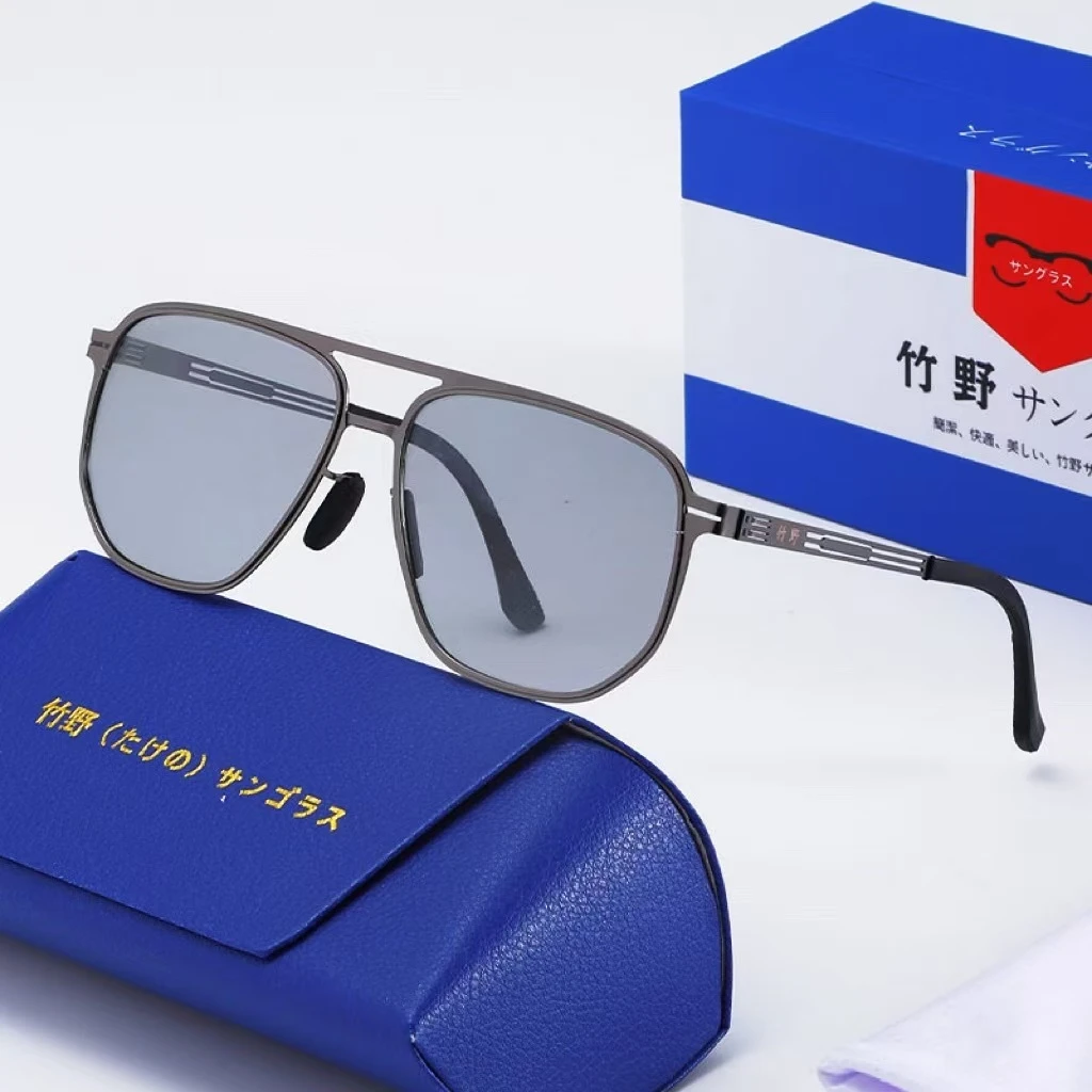 轻薄偏光太阳镜裸感佩戴不压鼻大框时尚百搭防紫外线