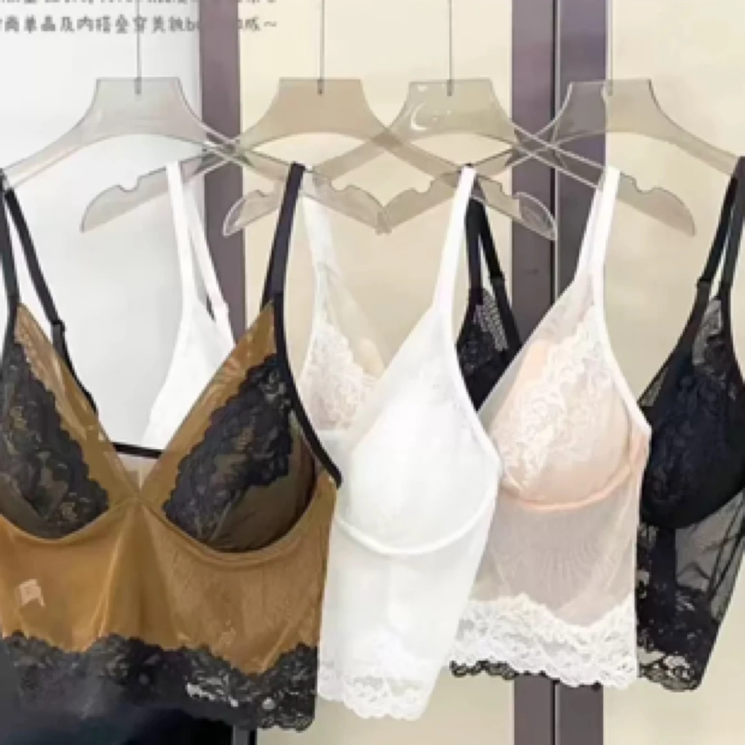 1008轻奢高级蕾丝吊带背心