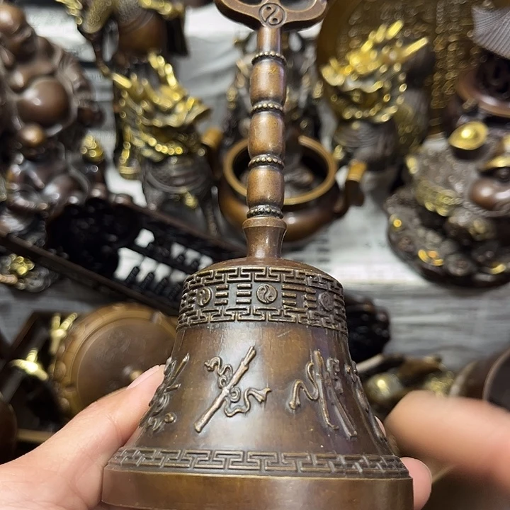 顺顺利利，铜器摆件