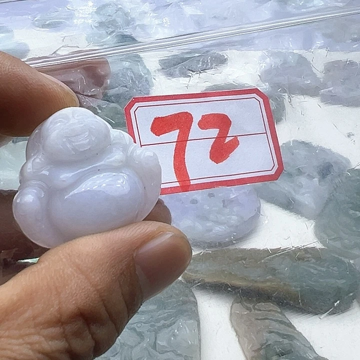 翡翠颈饰未镶嵌天然缅甸翡翠吊坠