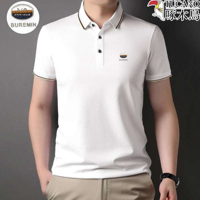 TUCANO/啄木鳥夏季新款男士翻领Polo衫简约休闲时尚宽松短袖T恤