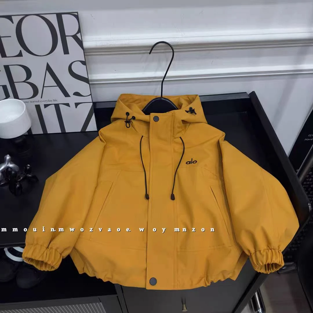 男童冲锋衣外套2025新款秋季儿童上衣潮流童装宽松