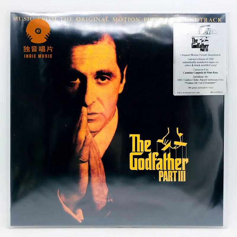 教父三 The Godfather Part III 原声12寸黑胶LP彩胶现货