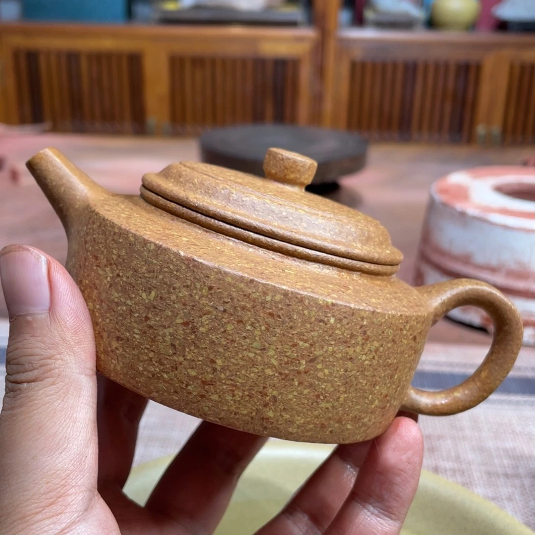 茶壶紫砂G*.宜兴紫砂原矿紫砂壶