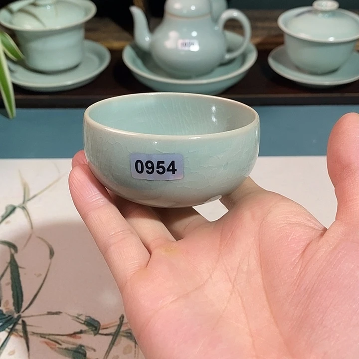 汝瓷0954 青鸾汝瓷汝州发货