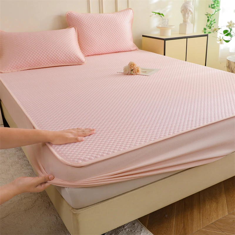 【阿琴专属】A类凉感豆豆床笠凉席三件套