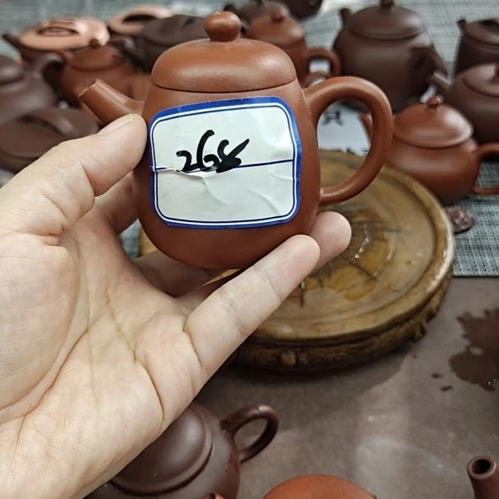 茶壶紫砂朱泥，小品，，，，，，