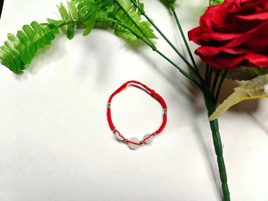 （平平FL）翡翠平安扣手绳40385多样性发其一