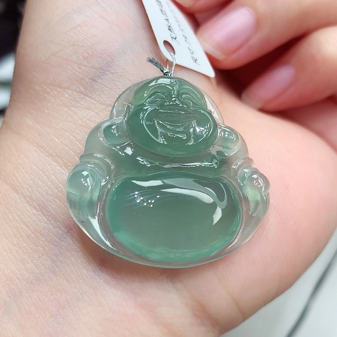 颈饰未镶嵌翡翠翡翠39，29.5/31.5/5.3