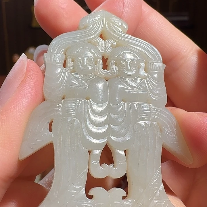 未镶嵌和田玉挂件