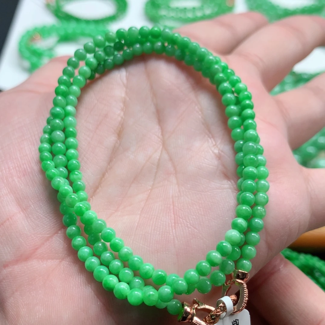 翡翠未镶嵌手链翡翠