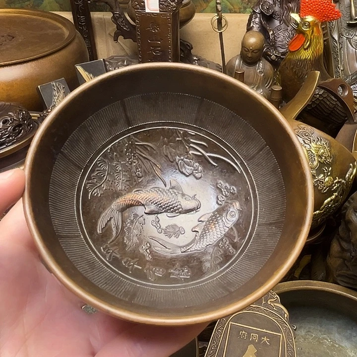 精美铜器批发档口