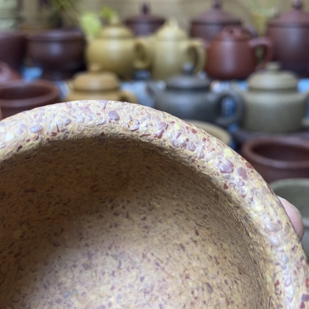 茶杯紫砂无**哥微瑕手工杯