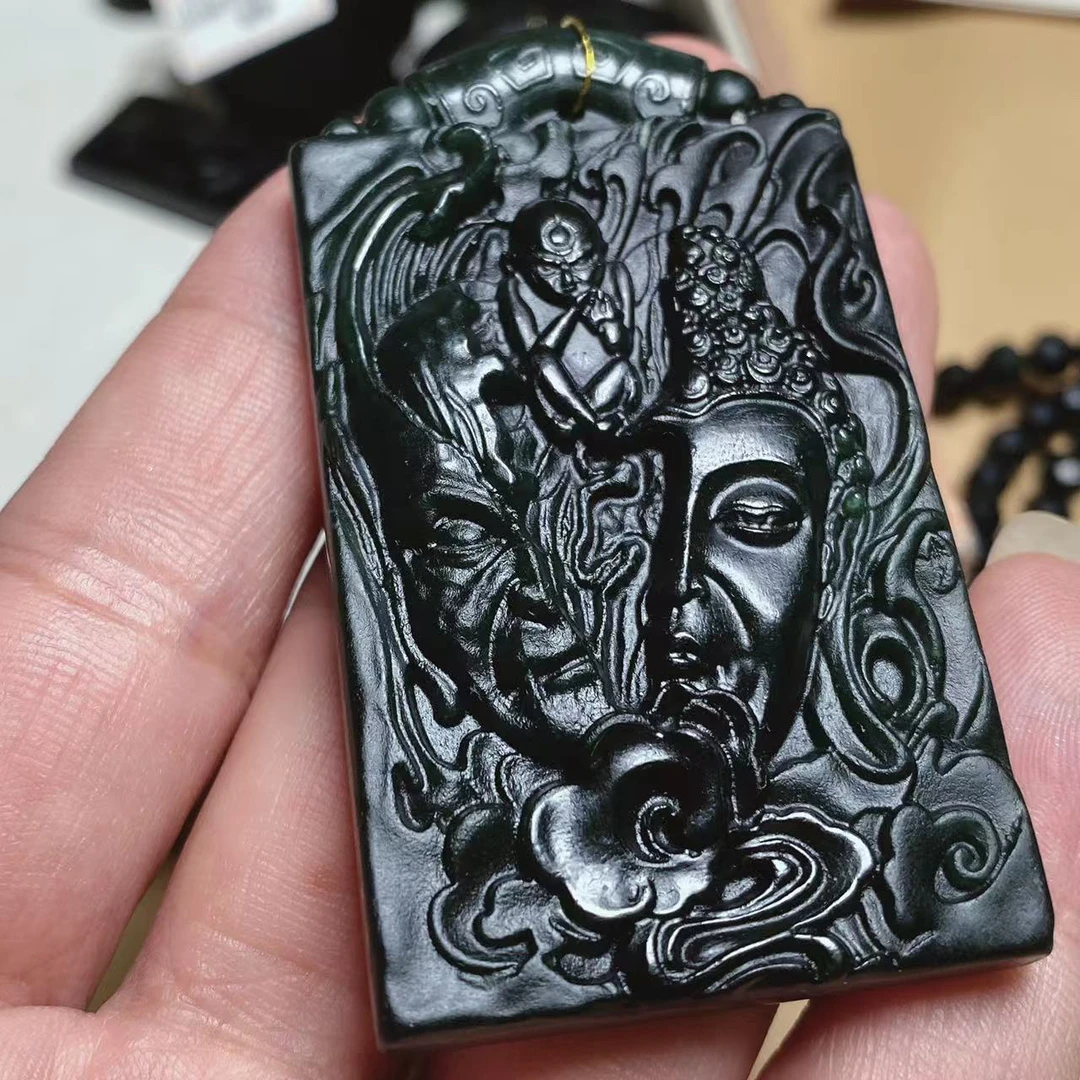 天然缅料a货 一念之间挂件133