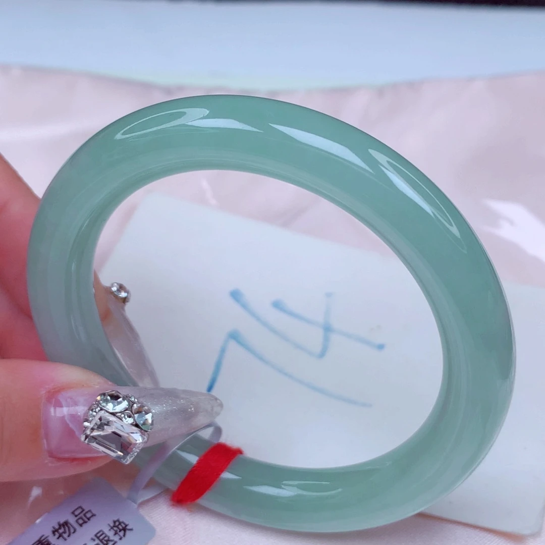 翡翠手镯未镶嵌天然缅甸翡翠A货手镯