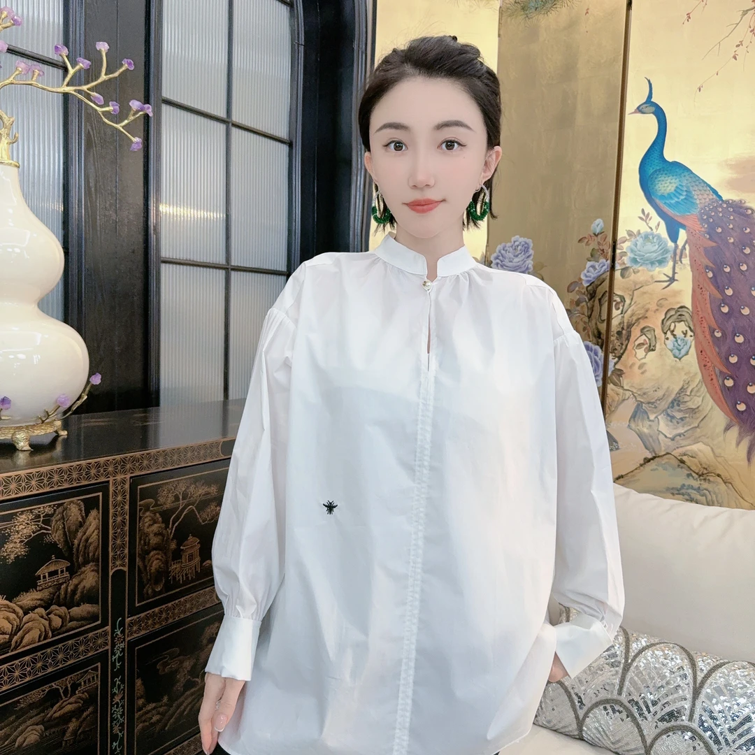Betty Bairn【旖旎】高端系列100棉衬衫上衣25B-BW8881