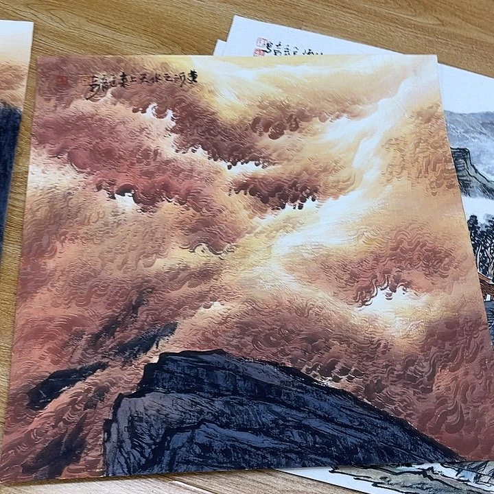 姜奇老师山水作品