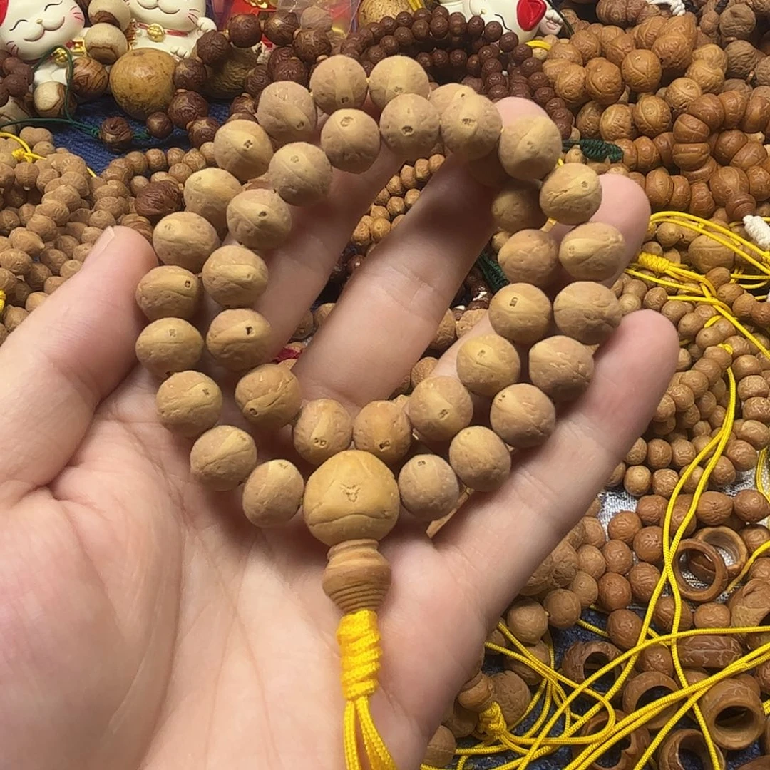 吊坠凤眼菩提10.5实心手持36颗