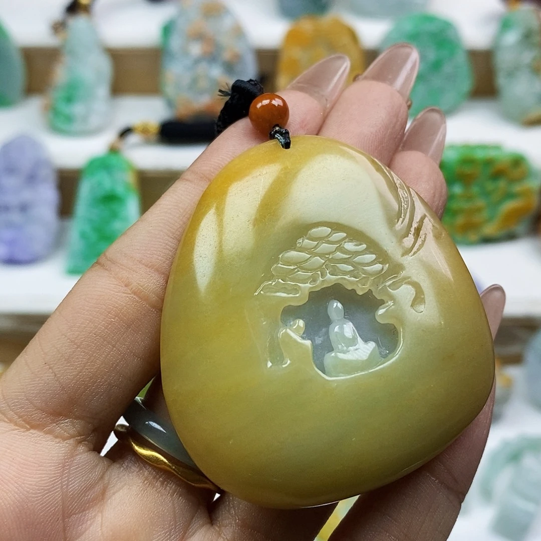 颈饰未镶嵌翡翠翡翠