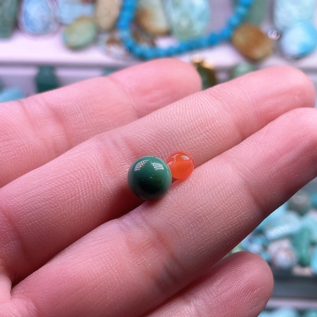 南红玛瑙未镶嵌颈饰