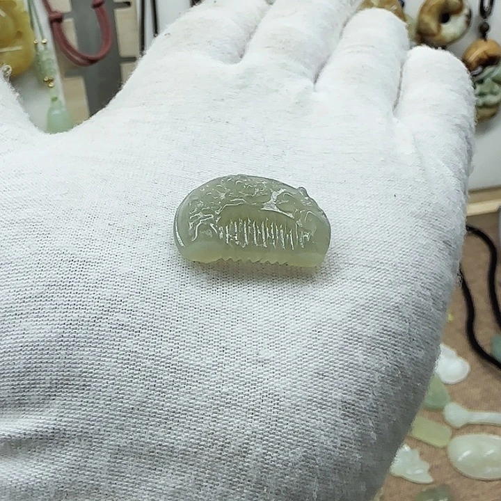 岫玉合金颈饰515151