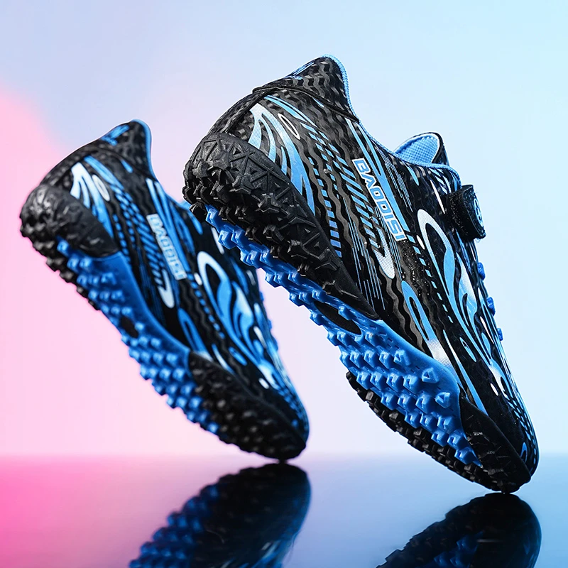 刺客9儿童足球鞋男童小学生专用AG长钉tf碎钉男孩8比赛训练球鞋