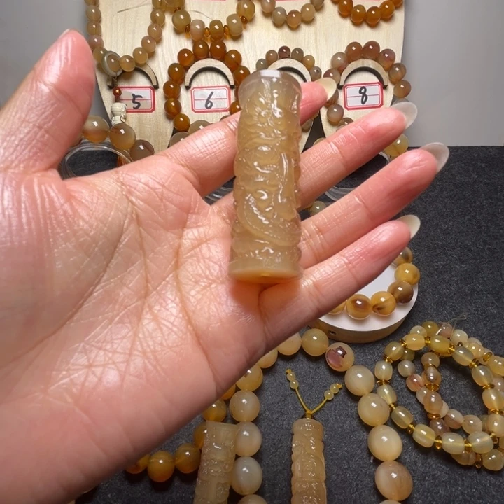 不***心手串/手链鹿骨000000