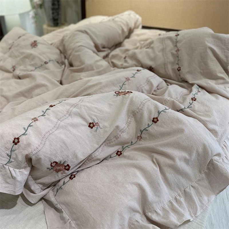 绮蕊系列  亚麻棉被套单品