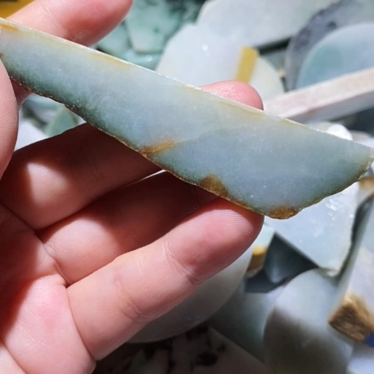 翡翠散珠边角料219