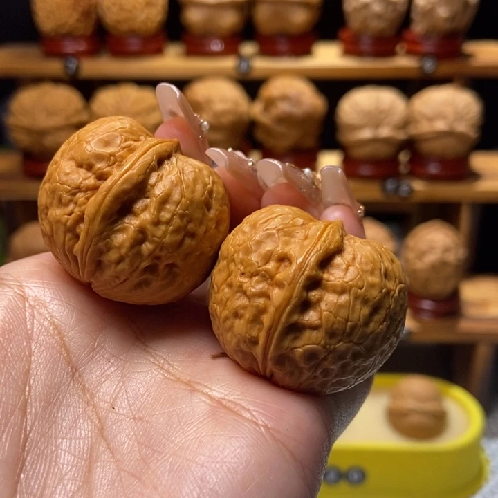 吊坠文玩核桃金印70号