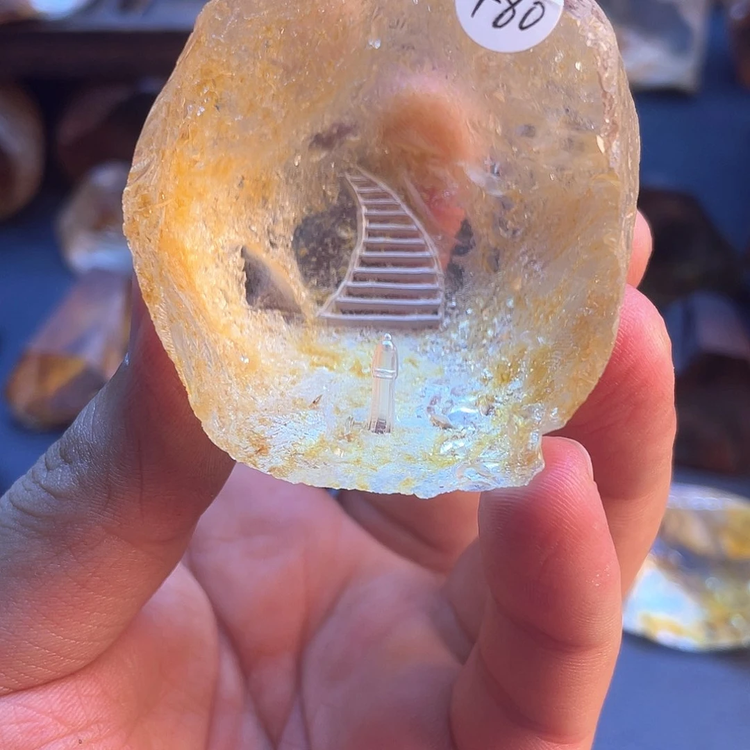 水晶珠宝半成品未镶嵌