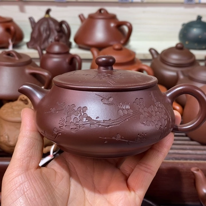 茶壶紫砂吃****好微瑕处理一把