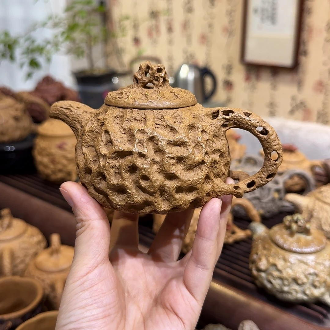 紫砂茶壶老段供春220cc